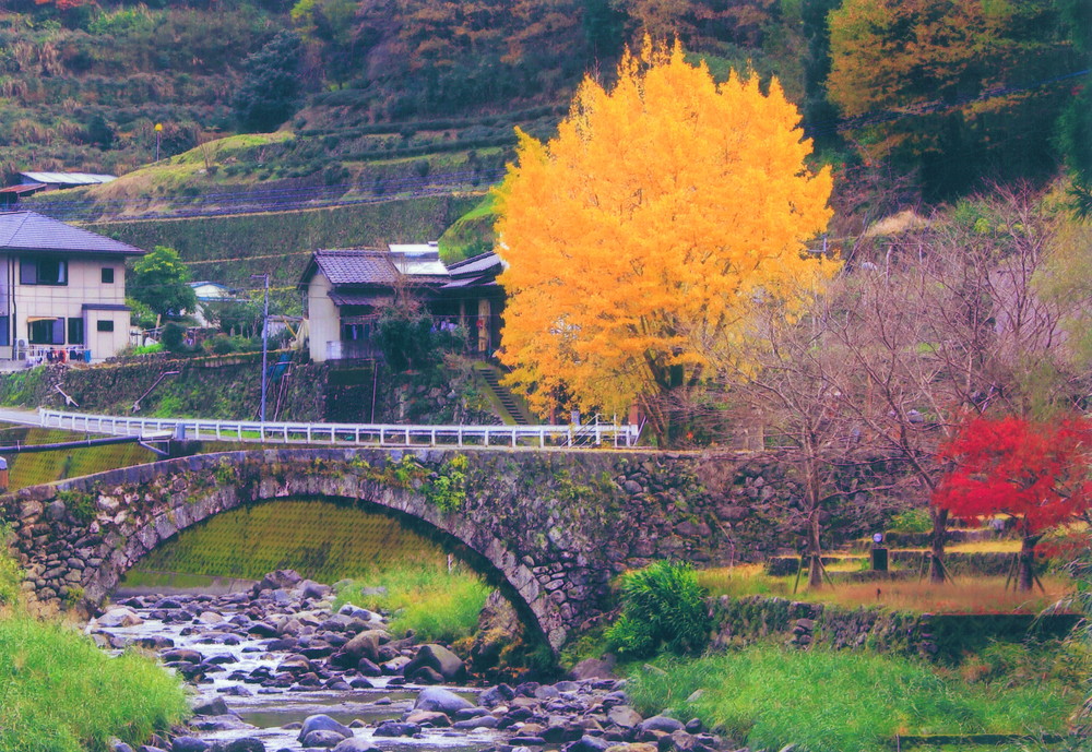 笠松橋の風景