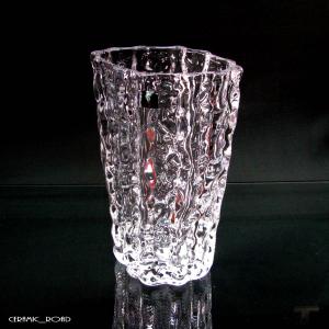 P-26355　ガラス花瓶アイスクル　サイズ：(15.2cm×H23.8cm×M15.2cm)　価格（税込）￥3.300