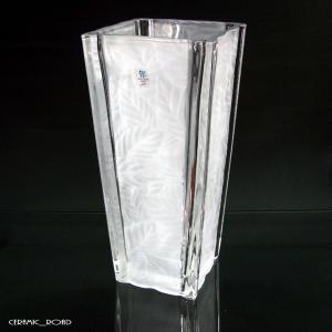 P-26417　ガラス花瓶ガーデン（大）　サイズ：(13.5cm×H29.9cm×M13.5cm)　価格（税込）￥4.400