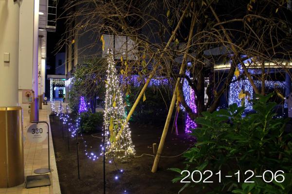 桜十字病院クリスマスイルミネーション2021