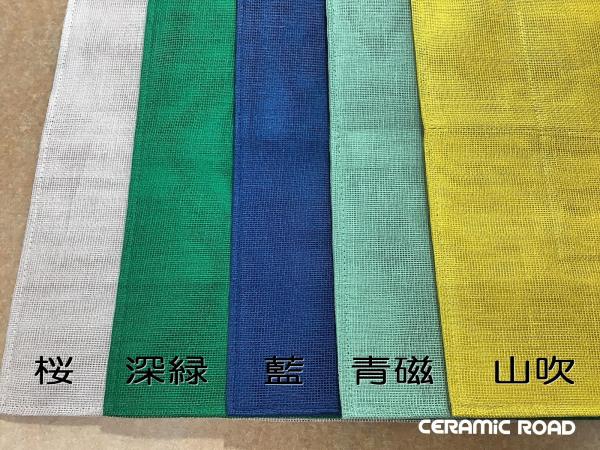 蚊帳のふきん　お台ふき　素材：かや（綿100％）　日本製
