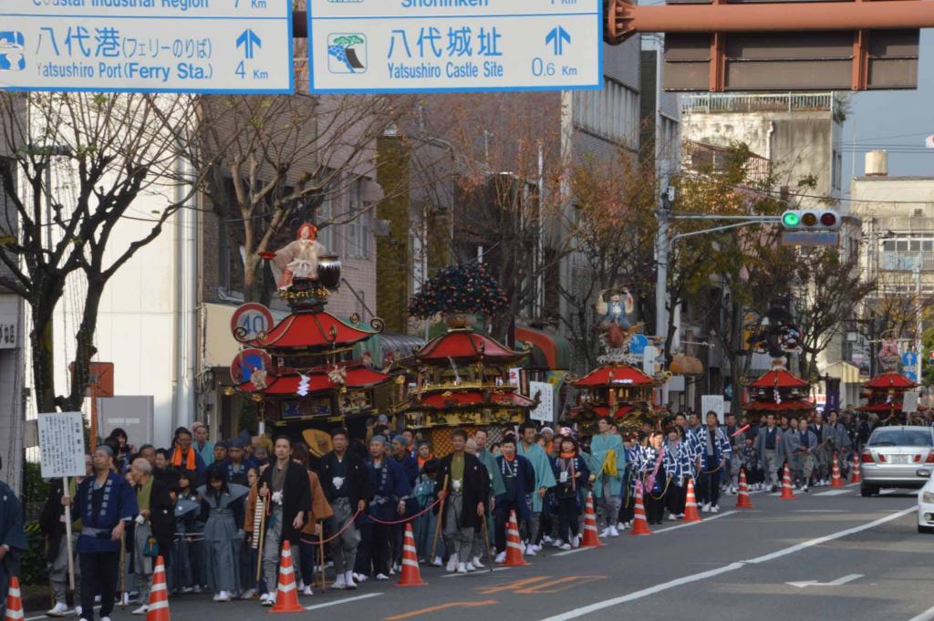 Guide to the Shinkō Procession (o-nobori)