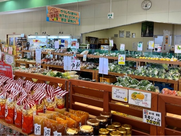 画像：八代よかとこ物産館店内