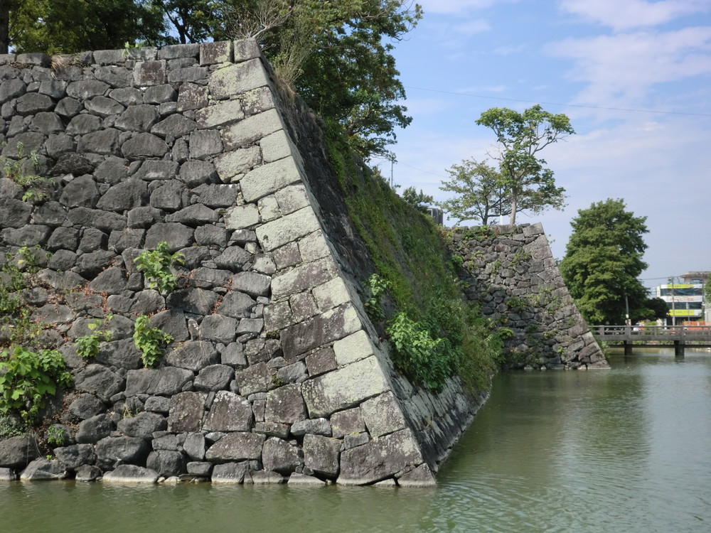 八代城の風景