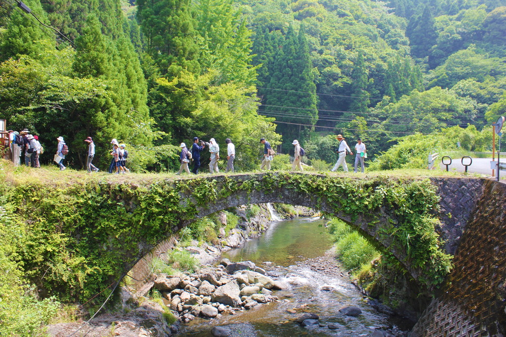 鹿路橋の風景