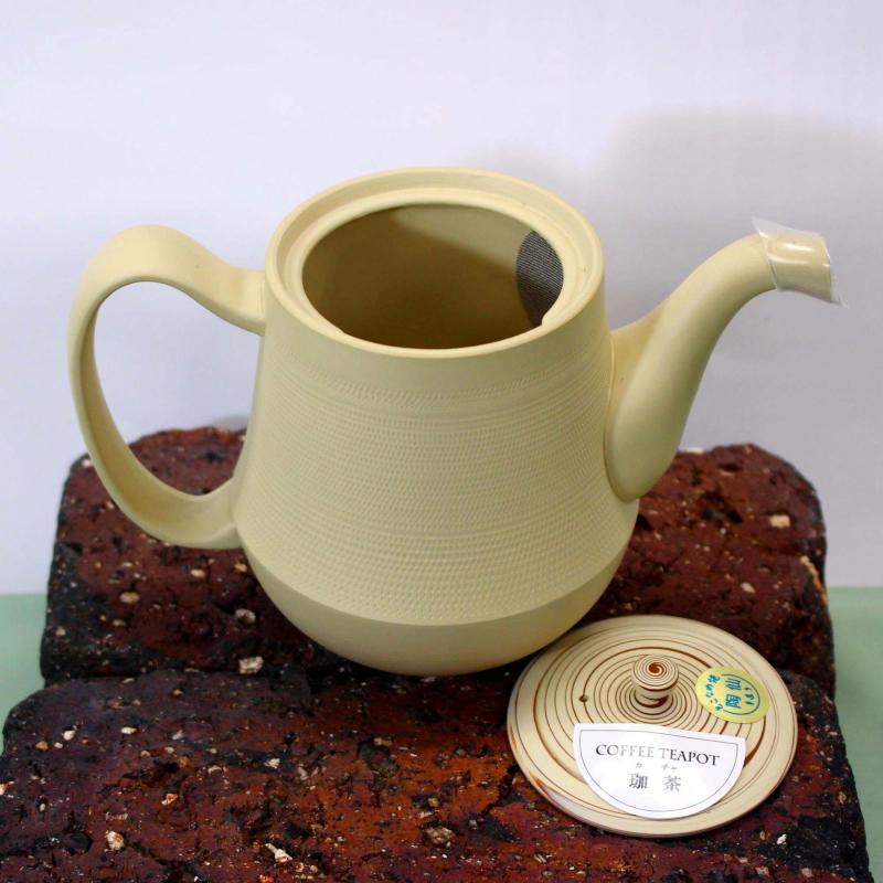 陶器の店 泉屋】 ろ紙が要らないコーヒーポットです。とこなめ焼 珈茶