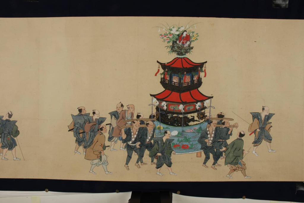 Myōken Shrine Festival Scrolls